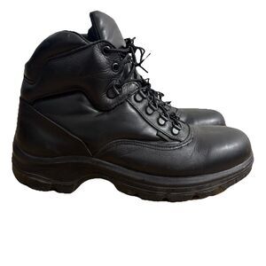 Thorogood Soft Streets Boots Mens 10.5 M Black Leather Postal Cross Trainer USA
